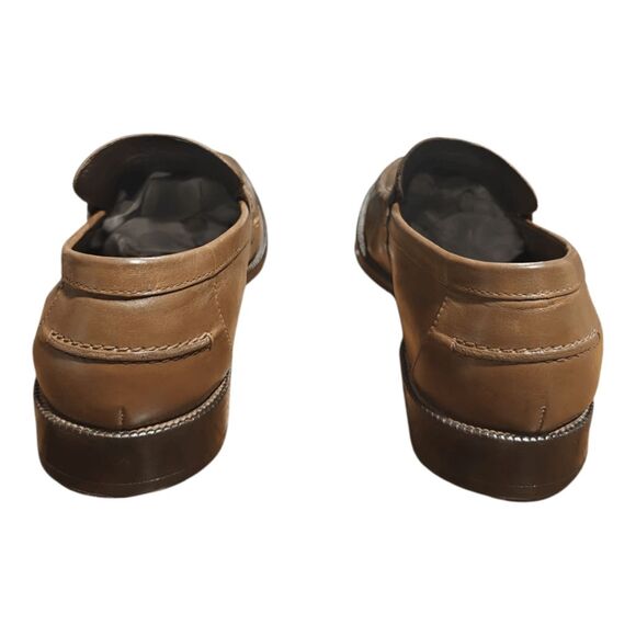 BLAKE MCKAY Brown Leather Penny Loafers Size 11.5 main image 8